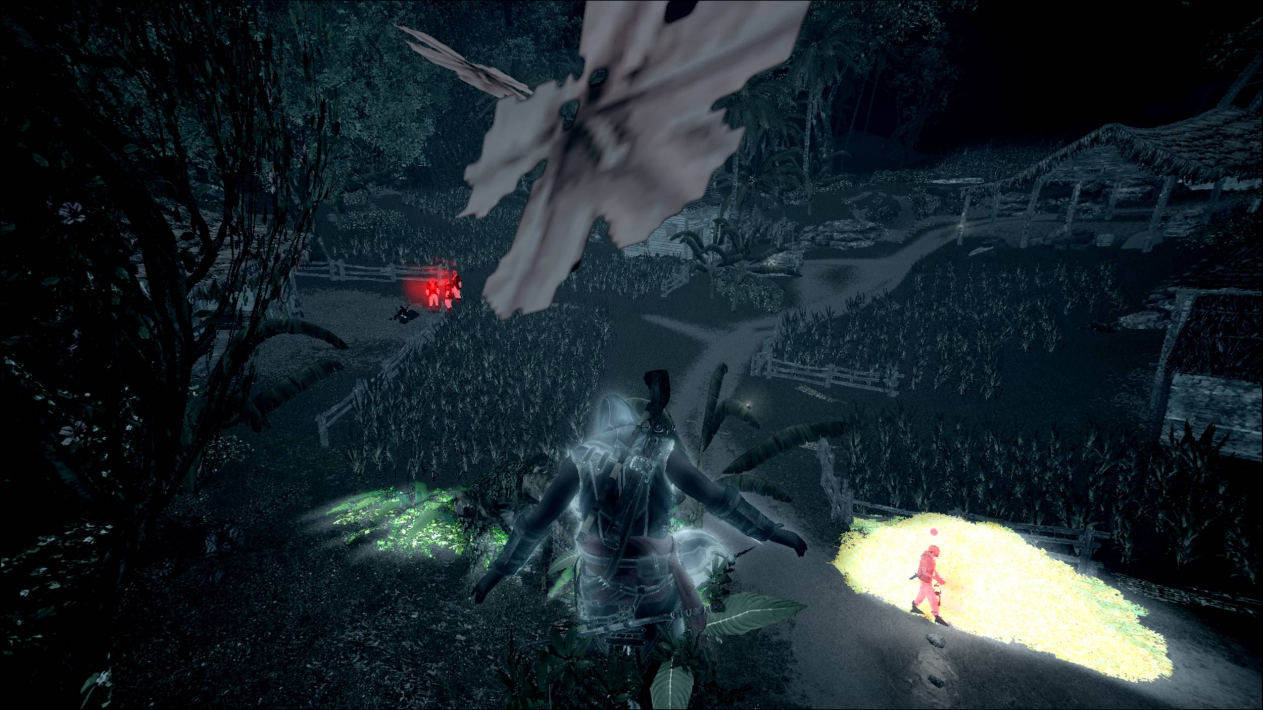 Votre vue d'assassin est toujours aussi pratique.